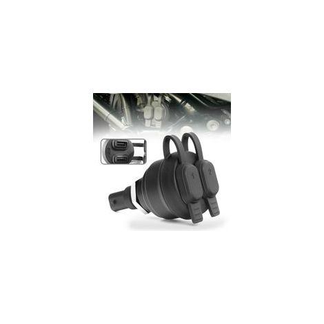 Kit adaptateur secteur double chargeur USB pour prises F900R R1250GS (1/5)