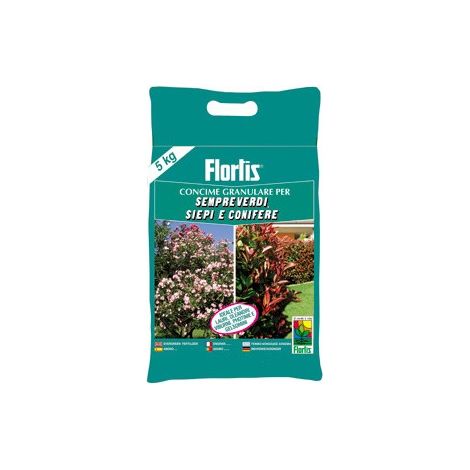 CONCIME GRANULARE SEMPREVERDI E SIEPI 5 KG (1/6)