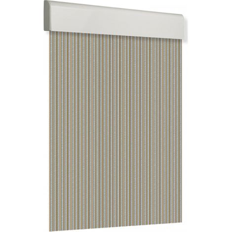 Rideau de porte 120x210cm plat brut n°10 cristal-or (1/3)