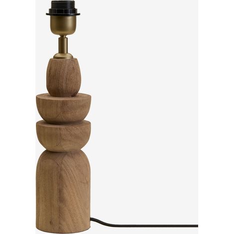 Base para lámpara de mesa 30 cm en madera de mango Koski SKLUM (1/5)