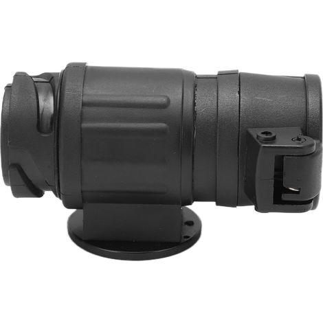 Adaptateur de connecteur de remorque 13 broches vers 7 broches, robuste et étanche, pour camping-cars, caravanes et bateaux (prise UE). (1/5)