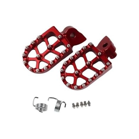 Motorrad-Fußrasten, Fußstützen, Pedale, Fußrasten für Yamaha YZ 65 85 125 250 125X 250X 250FX 450FX WR 250F 450F YZF WRF 250 450 (1/5)