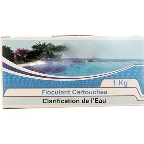 juego de 8 cartuchos de floculante - floculant - nmp -