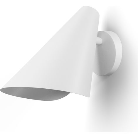 Applique murale orientable en blanc (1/5)