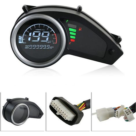 LCD digital instrument cluster for HODNA XRM110 RS125 motorcycles (1/5)