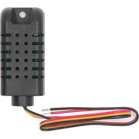 Capteur numérique haute précision de température et d'humidité, type capacitif, moniteur digital pour mesure environnementale, compatible avec systèmes domotiques, sonde fiable et réactive, idéal pour (1/5)