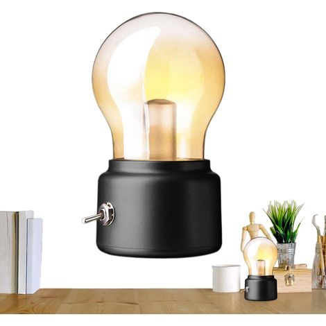 Veilleuse LED, lampe de table de nuit, Ampoule de lampe de (1/5)
