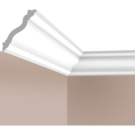 Corniche Plafond Cimaises et plus C19 - 7x6x200cm (h x p x L) - moulure (1/4)