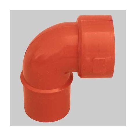 CURVA TECNICA MASCHIO/FEMMINA PVC 46 x 40