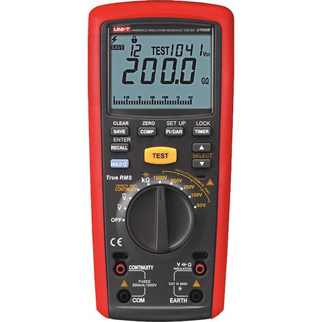 Uni-T UT-505A Medidor de resistencia de aislamiento