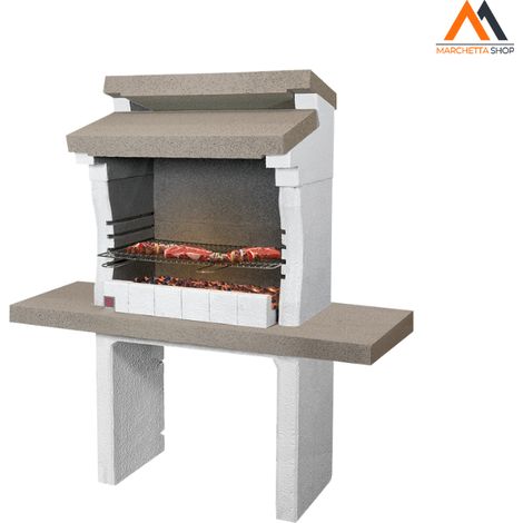 BARBECUE MURATURA 'SONDRIO' 140 x 59 x H 147,5 cm