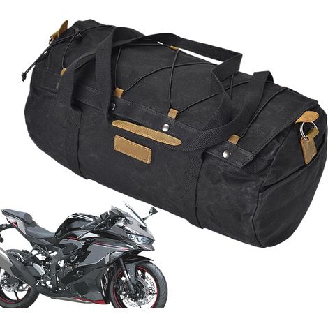 Sac à Dos de Moto - Sac à Dos Portable en Toile - Étanche