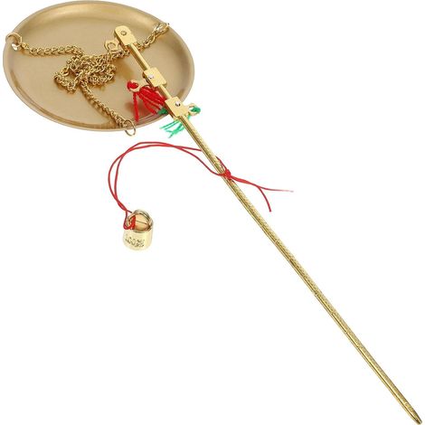 BESPORTBLE Balance Manuelle Portable en Métal Galvanisé pour Fruits (1/5)