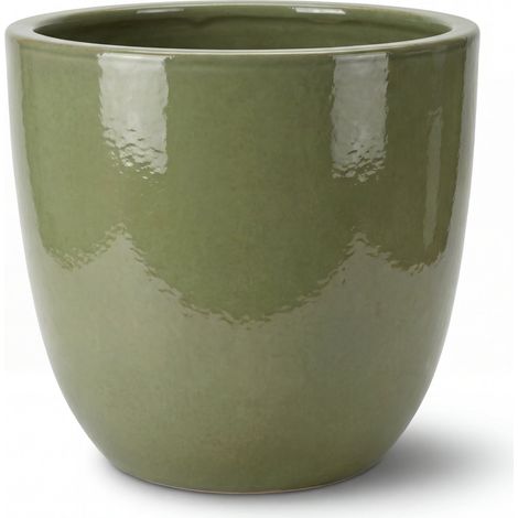 Maceta LANCELOT 57x50cm perla de jade (1/4)