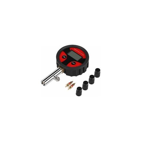 Manomètre numérique de haute précision pour pneus, 0-200 PSI, pour voiture, camion et moto : test simple. (1/5)