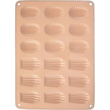 Silicone Baking Mold for Madeleines and Pralines, 34x25 cm (1/5)