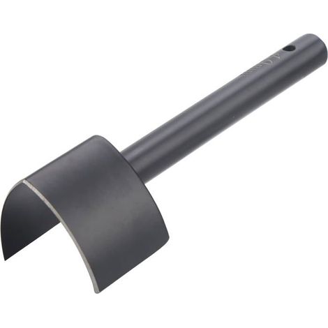 Poinçon de Coupe en Forme de V Outils D'artisanat en Cuir Poinçon de Coupe Demi-rond pour Sac de Portefeuille à Sangle(40mm) (1/2)