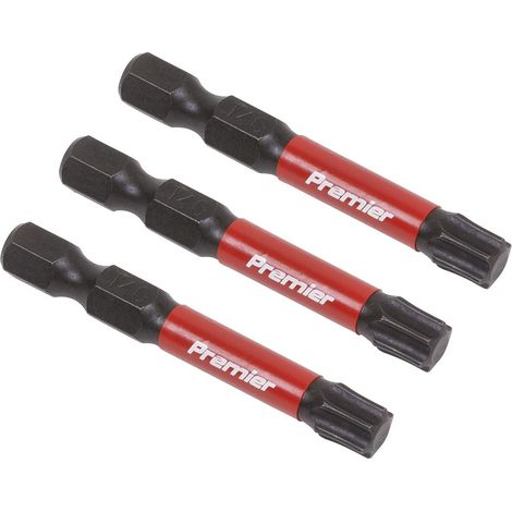 Sealey AK8246 Premier TRX-Star Impact Power Tool Bits T40 x 50mm 3pc