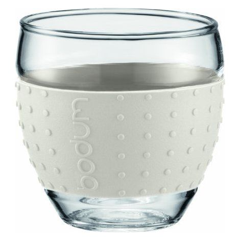 Bodum - 11165-913 - Pavina - Set 2 Verres - 0,1 L - Blanc Creme (1/2)