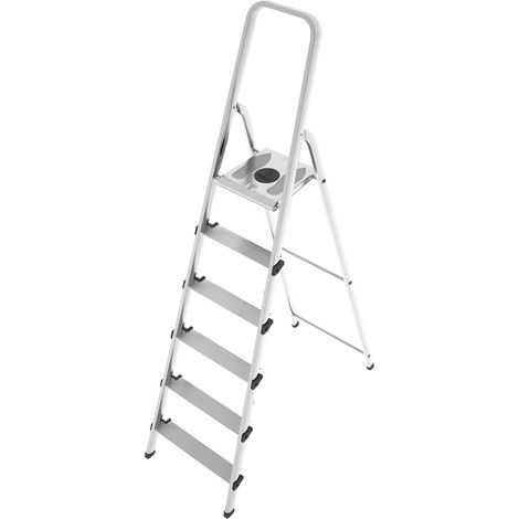 Scala STARK in alluminio e acciaio 6 gradini (1/3)