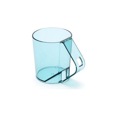 Zahnbürstenaufbewahrung, multifunktionaler Tischbecher, transparent, abspülbar, Zahnbürsten-Teebecher (grün) (1/5)