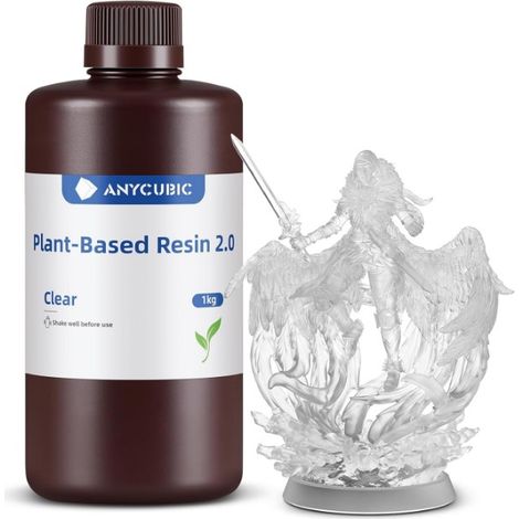 Anycubic Plant-Based 2.0 Klar 1 kg (1/3)