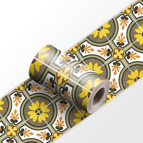 Frise Murale YX183 10cm X 240cm Adhesive Autocollante Papier Peint pour Décoration Intérieure Facile à Poser
