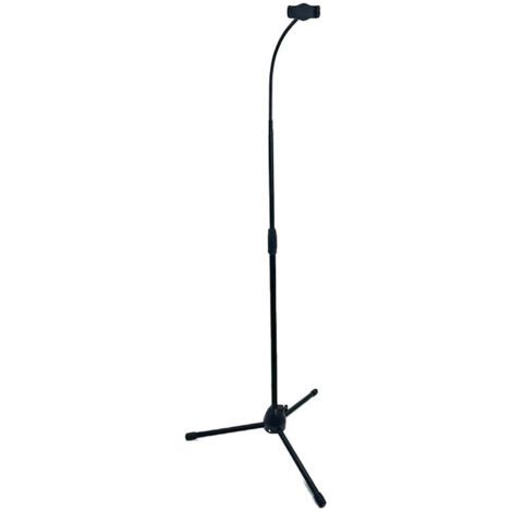 BUNTHAUS Trépied Tablette Smartphone Portable Pouces Hauteur Réglable de 90-170cm Rotatif à 360° pour Diffusion en Direct, Vidéo, Film, Convient aux téléphones portables d'une longueur de 7.5 à 12 cm