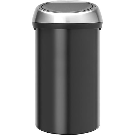 Bidone 60 L Nero Opaco - Cestino Touch - Brabantia (1/4)