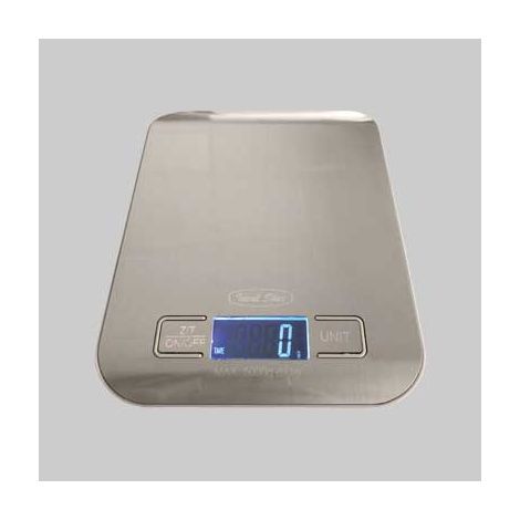 Bilancia digitale ideal star piana in acciaio inox capacita 5 kg