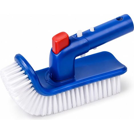 Tête de brosse de piscine pour piscine creusée, poignée rotative à 180 degrés, brosse à récurer pour nettoyer le spa, la salle de bain, le sol, la cuisine (1/5)