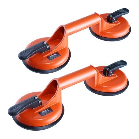 Ventouse de Carrelage 119 mm Double Ventouse de Vitre 2PCS (1/5)