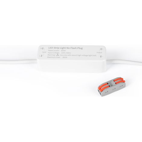 Adaptateur pour rubans LED 220V - Sans scintillement - 300W