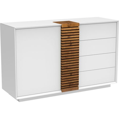 Mömax Sideboard Giovanni Weiß/Eichefarben (1/5)