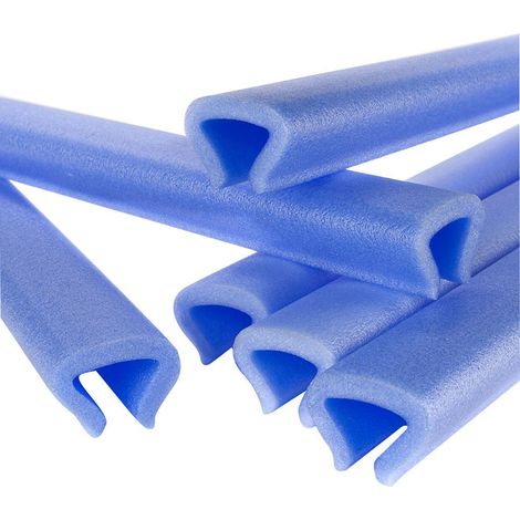 Blíster, 2 cantoneras, esp., 1mts, mod. U45, azul  47227