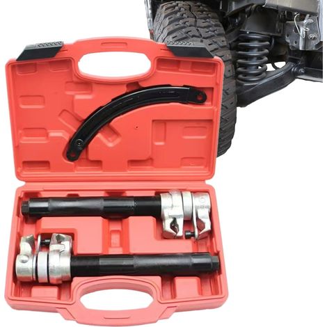 Pour Outil Compresseur de Ressort Voiture, Kit Compresseur d'Amortisseur, Dispositifs de Montage Sécurisés pour Suspension Automobile et Moto (1/5)