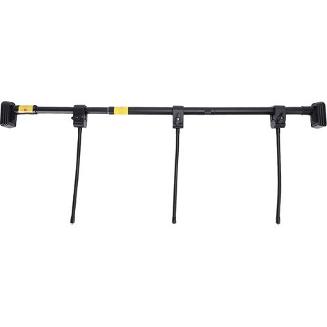 Porte-Girlande pour Porte d'Entrée 80-100 cm Réglable 9 kg Capacité Acier Renforcé Crochet pour Déco de Fête (1/5)