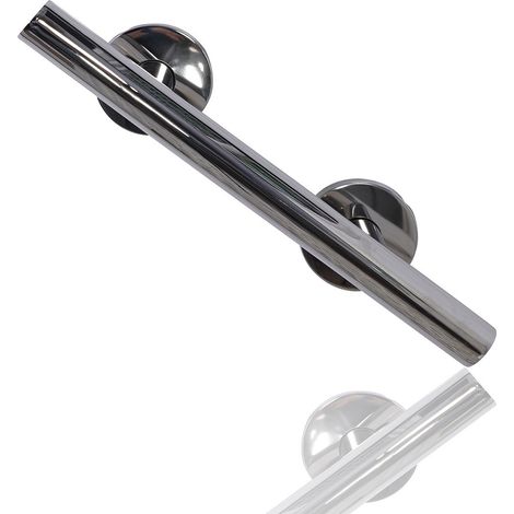 Aidapt VY474P - Barre d'appui droite en acier inoxydable finition polie (1/4)