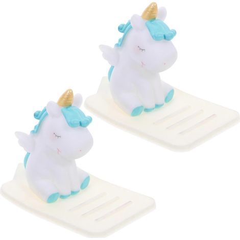 Set mit 2 verstellbaren Handyhaltern in Kuhform (zufällige Ausführung) – 11 x 7,5 cm (1/3)