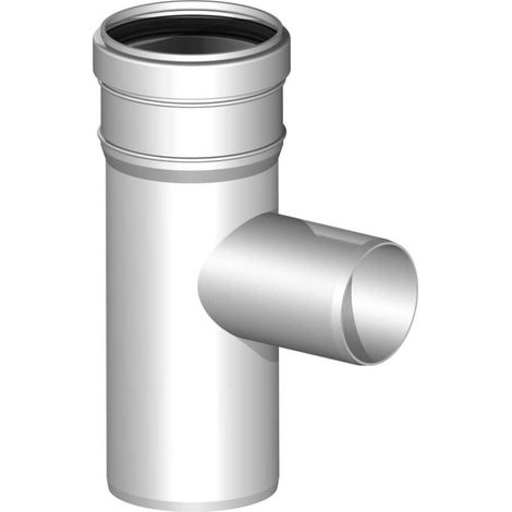 Raccordo a T - Ø 80 mm per sistema rigido monoparete 00000051286