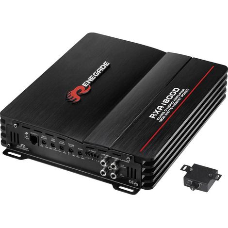 Renegade RXA1800 Amplificatore a 1 canale 1800 W Regolazione volume/bassi/alti Adatto per (marca auto): Universal (1/3)