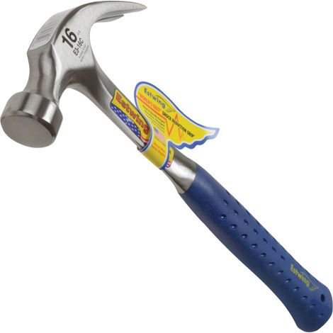 Estwing 02-40E3016C / E3-16C Claw Hammer with Vinyl Handle, 760g