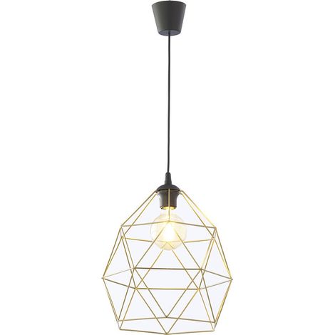 Suspension filaire Galaxy noir/or XL 3457 TK Lighting