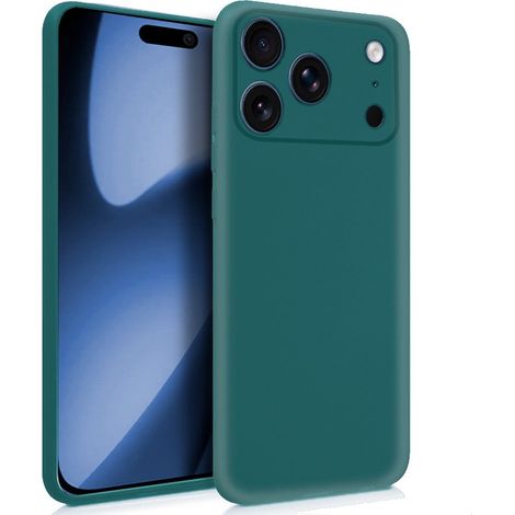 Funda COOL Silicona para iPhone 17 Pro Max (Verde)