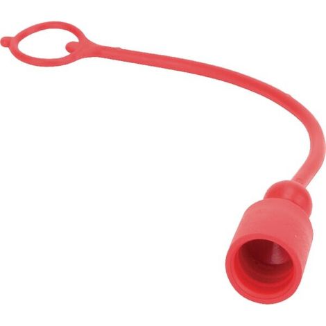 Tap贸n antipolvo PVC rojo para racor ANV-3/8" FASTER TFA38R