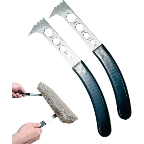Werkzeug zum Anheben von Pflastersteinen – 2 robuste und ergonomische Teile – Werkzeug (1/5)