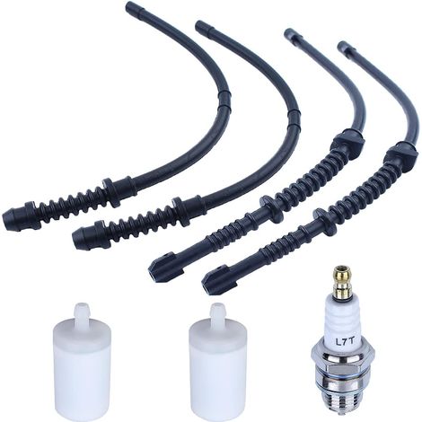 Kit filtro ritorno carburante LinDuxe per motosega Husqvarna 445 445E 440 440E 435 435E 450 450E Sostituisce il codice articolo 577535101 523055201.