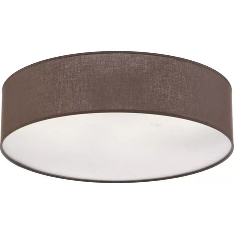 [GEBRAUCHT] B-Ware Euluna Roller Decke Deckenlampe Deckenleuchte Lampe Stoffschirm Erdfarben ø50cm