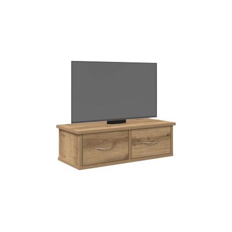 Armoire murale chêne artisanal 60x26x18,5 bois d'ingénierie (1/5)