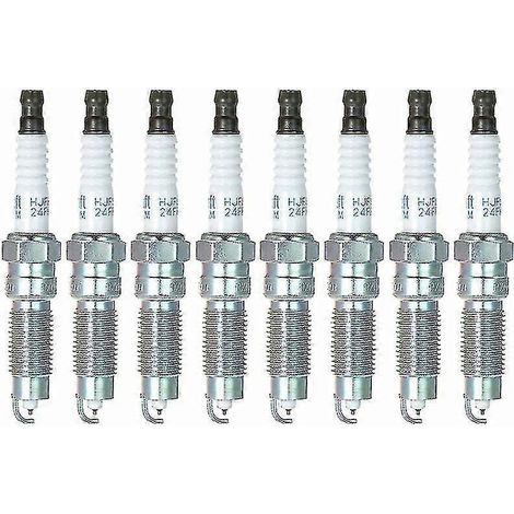 Bougies d'allumage double platine Motorcraft Sp-509 Hjfs-24fp pour Ford (paquet de 8) (1/5)